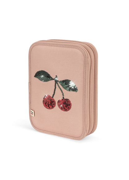 CLOVER PENCIL CASE - cherry