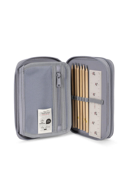 CLOVER PENCIL CASE - sleet
