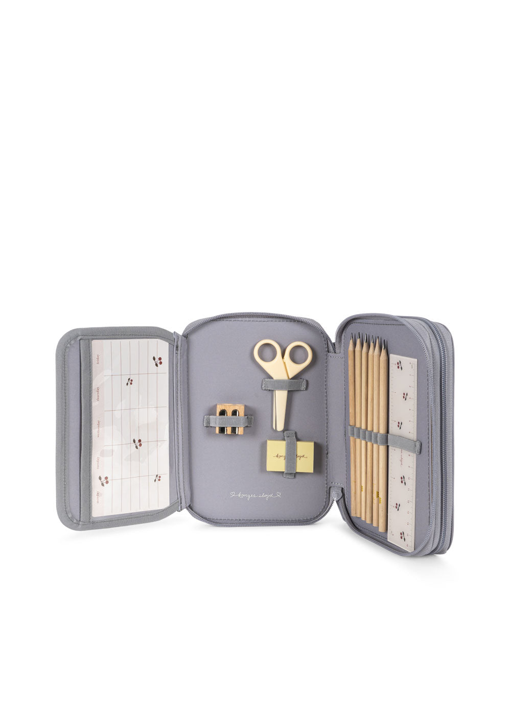 CLOVER PENCIL CASE - sleet