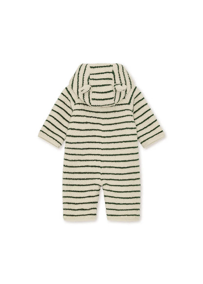 JODY TEDDY ONESIE GRS - Erba Stripe