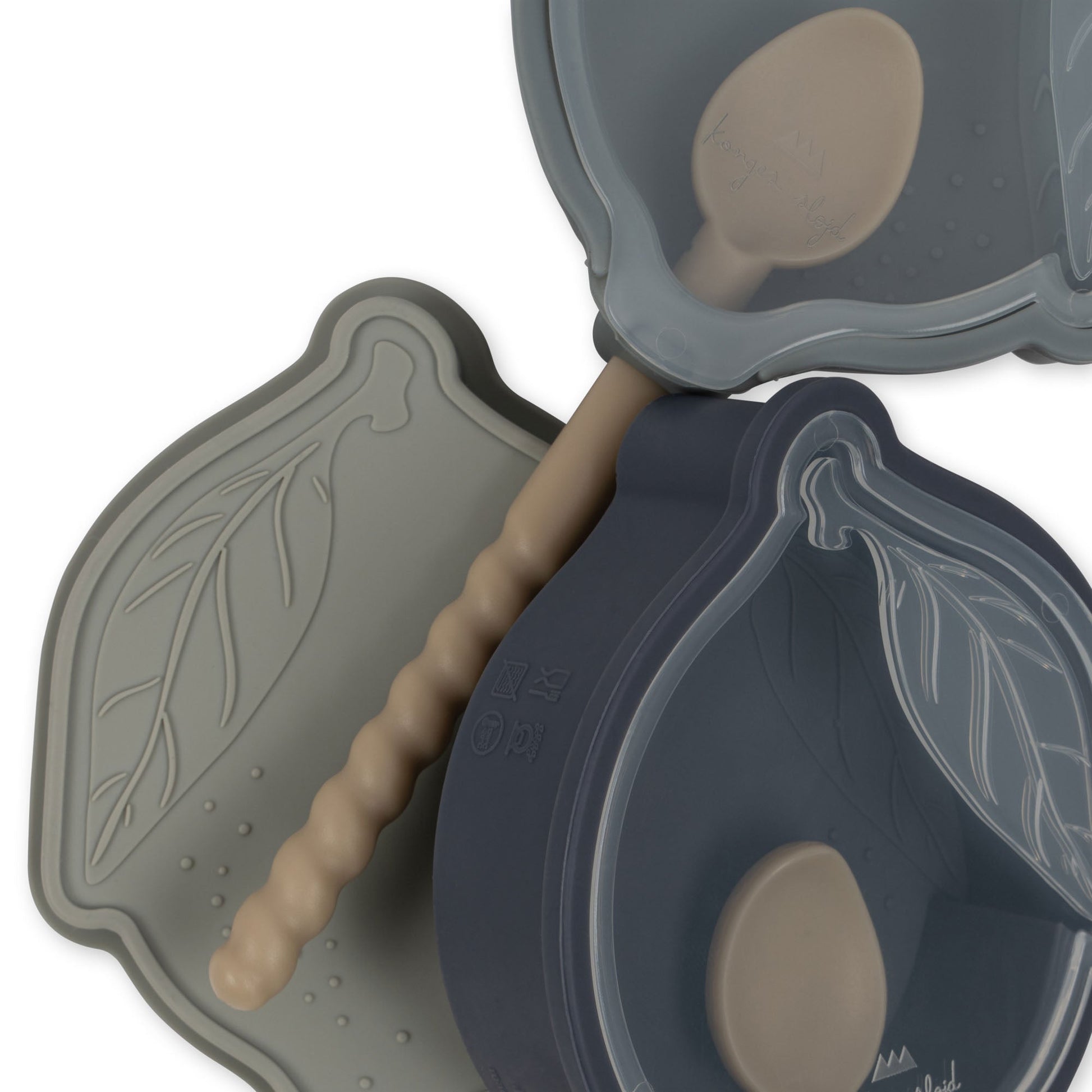 3 PACK ICE CREAM MOLDS LEMON - blue mix