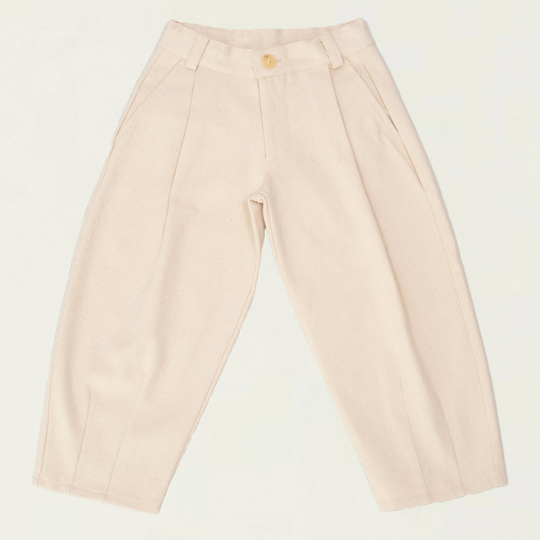Nico Fit Pant Ecru Natural Sarga