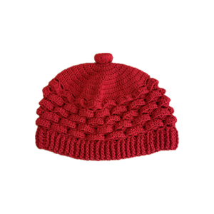 Red Cotton Beanie