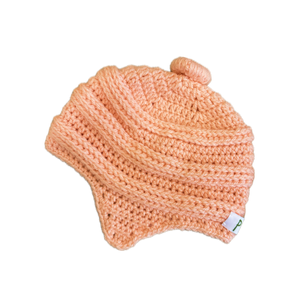 Beanie - Coral Earflap