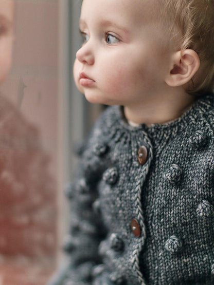 'Popcorn' Kids cardigan