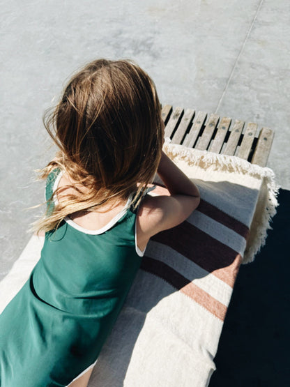 ELIZABETH SWIMSUIT - OXFORD GREEN