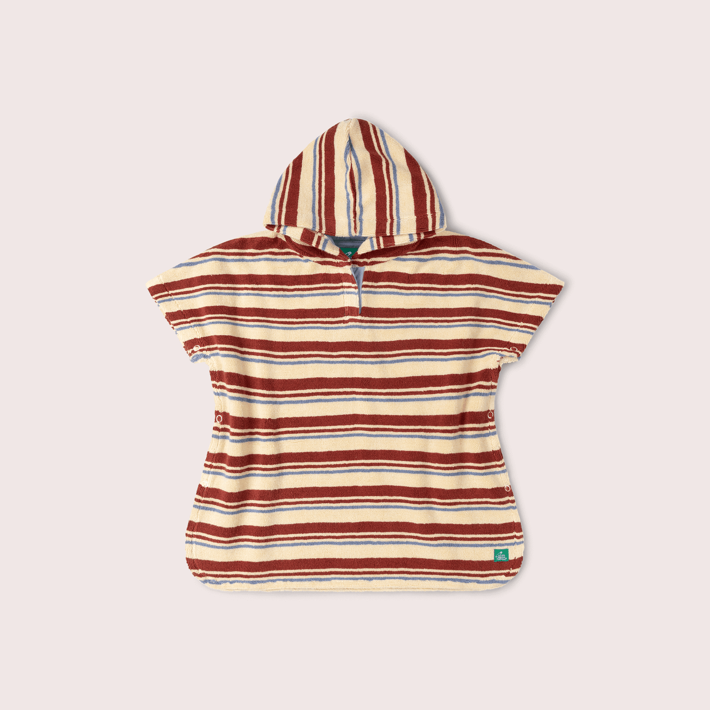 Beach Stripe Baby Towel Poncho