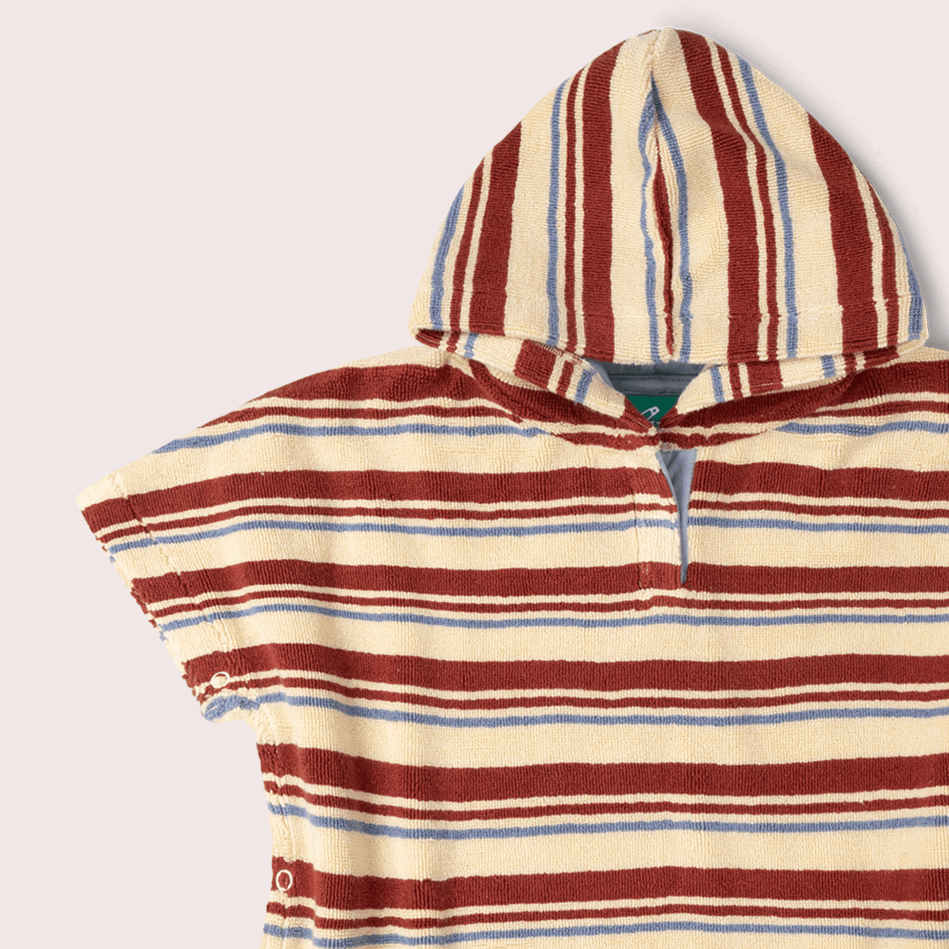 Beach Stripe Baby Towel Poncho