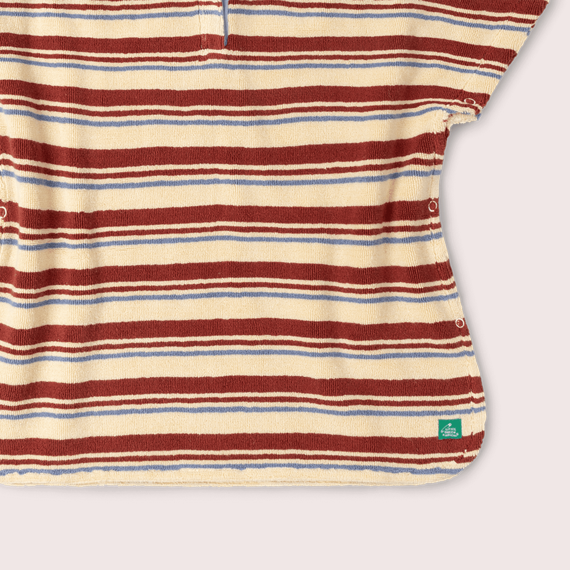 Beach Stripe Baby Towel Poncho