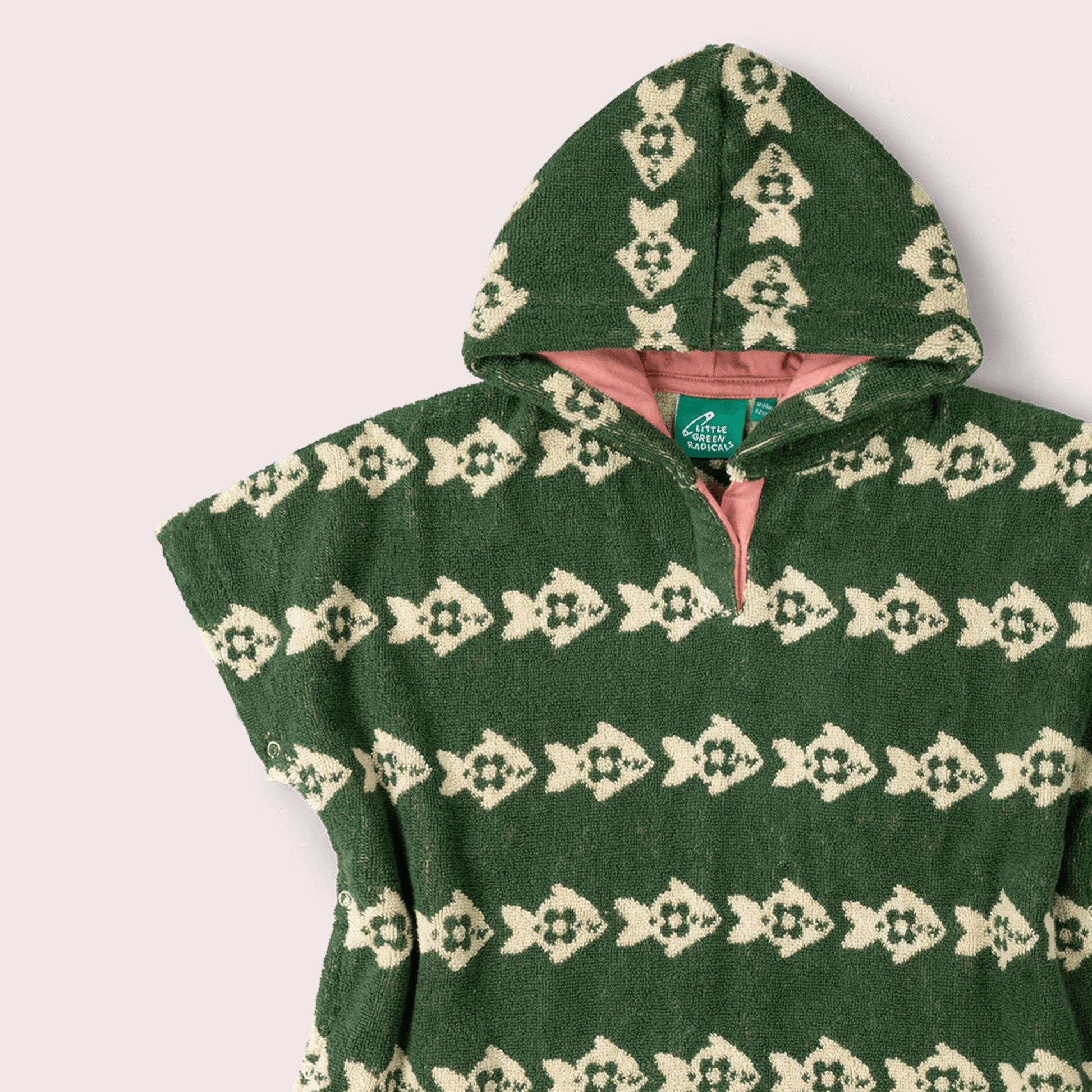 Swimming Fish Baby Towel Poncho