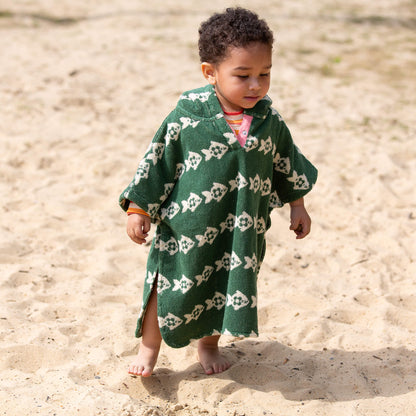 Swimming Fish Baby Towel Poncho