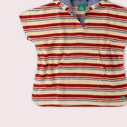 Beach Stripe Kids Towel Poncho