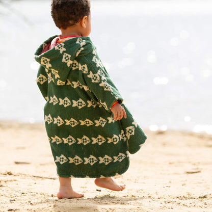 Swimming Fish Kids Towel Poncho