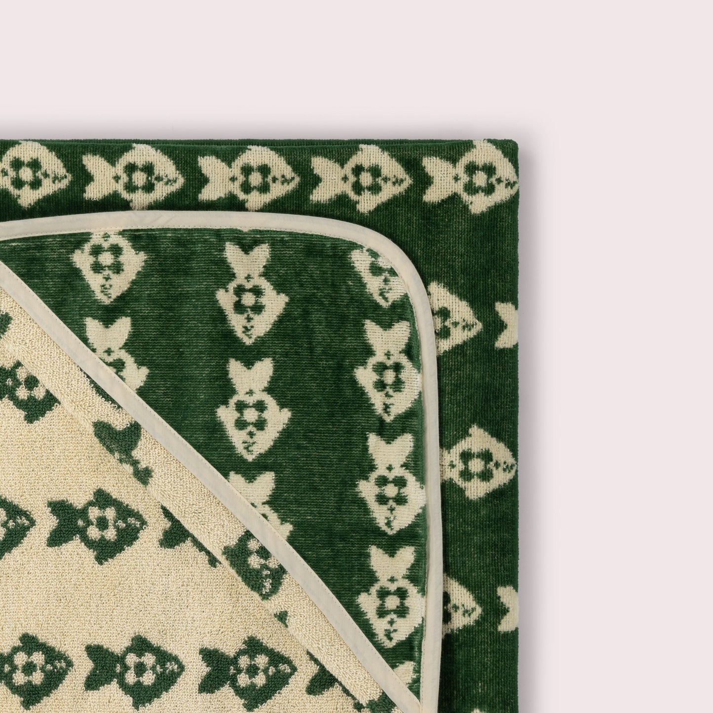 Swimming Fish Hooded Towel