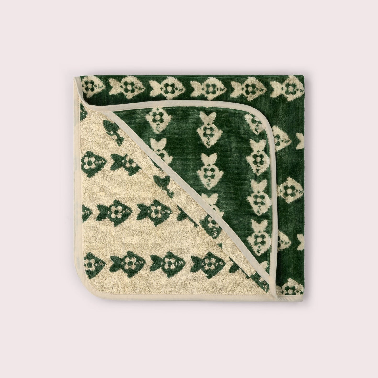 Swimming Fish Hooded Towel