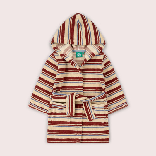 Beach Stripe Towelling Robe