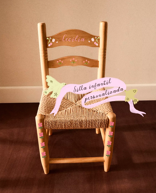 Hand Painted & Personalized Kid's Chair
