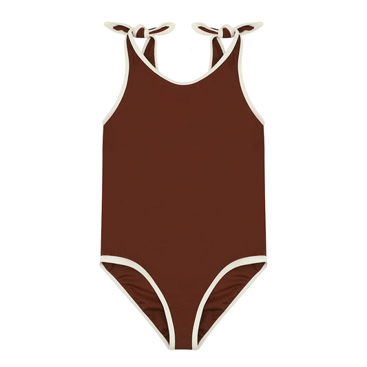 ELIZABETH SWIMSUIT - MARRON