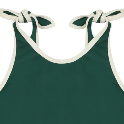 ELIZABETH SWIMSUIT - OXFORD GREEN