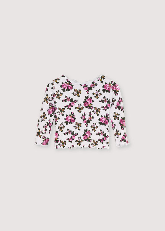 TNS Rib Baby Tee Elyse Print