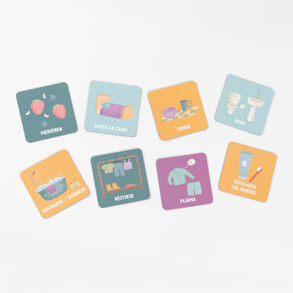 Tarjetas de Rutinas Samma Sati