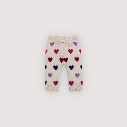Cora Baby Pant - Hearts