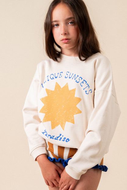 Sudadera Unique Sunsets niña