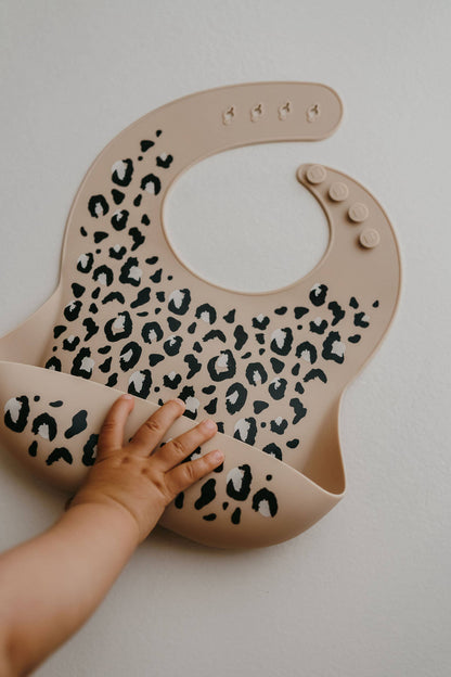 Silicone bib: Foliage