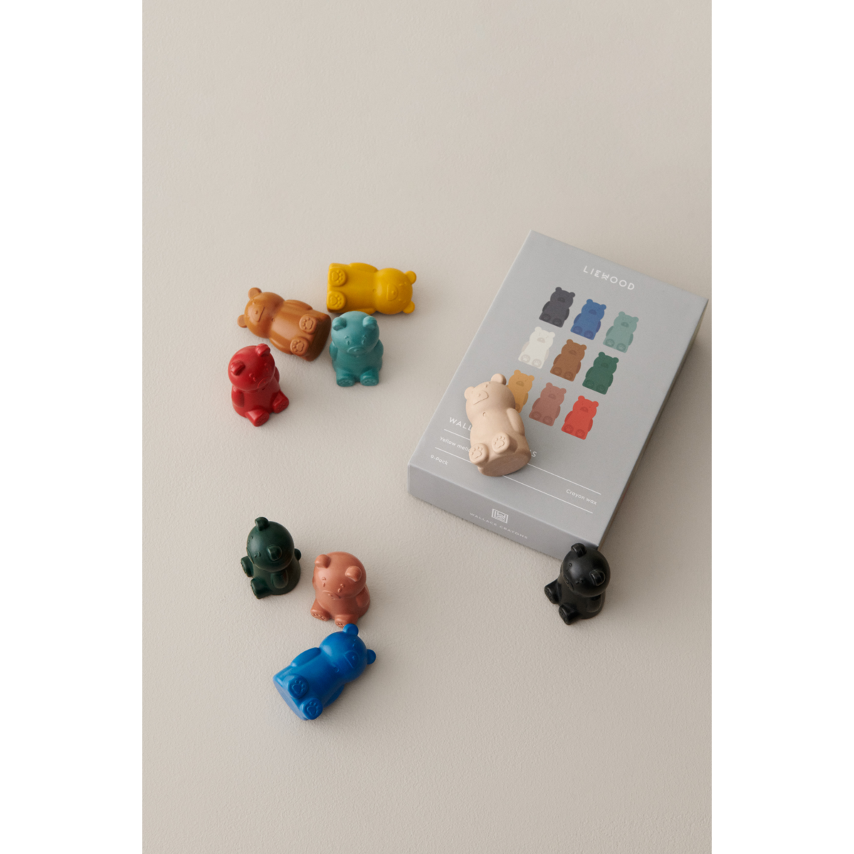 Liewood Wallace Crayons 9-Pack