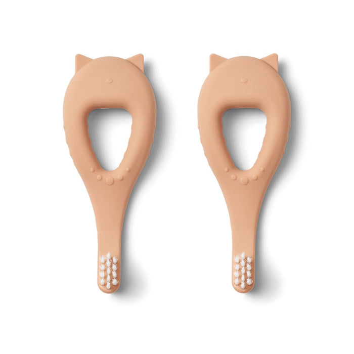 Liewood Janelle Cat Toothbrush 2-Pack