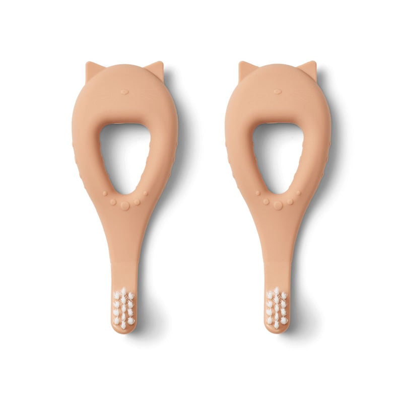 Liewood Janelle Cat Toothbrush 2-Pack