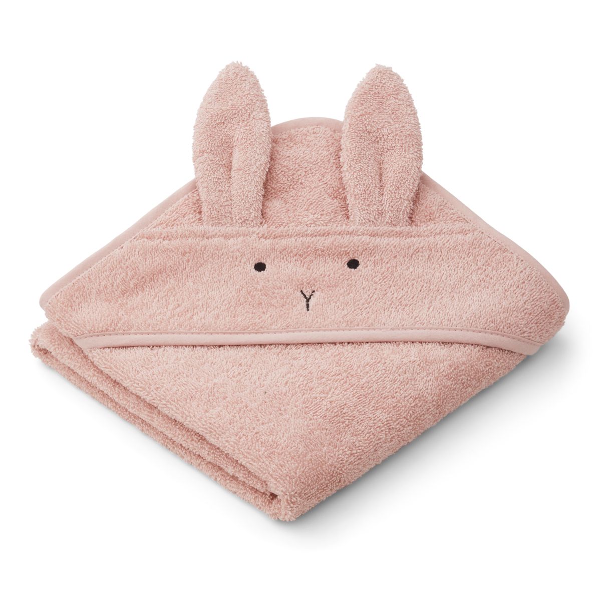 Liewood Albert Hooded Towel - Rabbit Rose