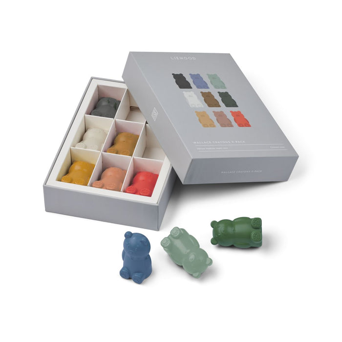 Liewood Wallace Crayons 9-Pack