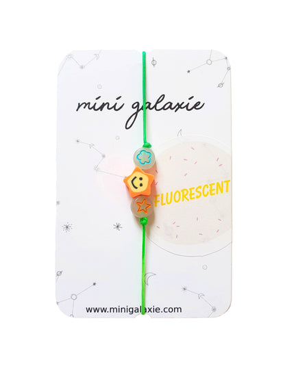 “Good Vibes” fluorescent bracelet