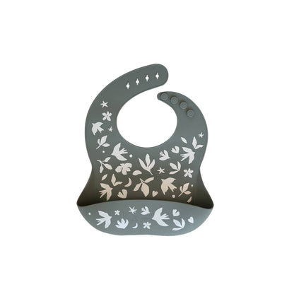 Silicone bib: Foliage