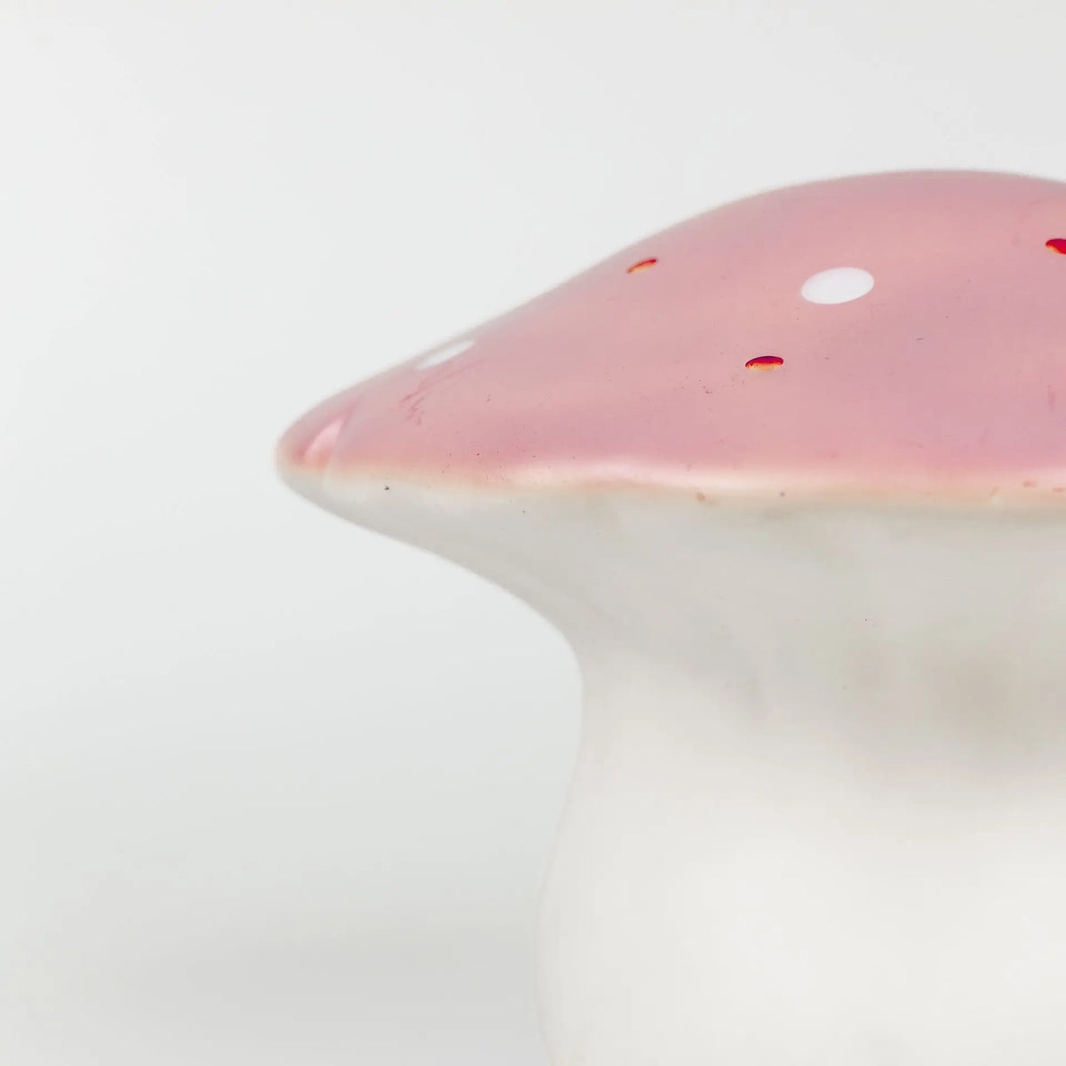 Medium Mushroom Night Lamp, Vintage Pink