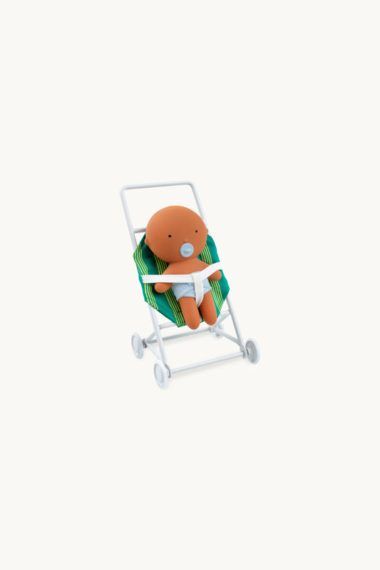 GOMMU POCKET STRIPED STROLLER