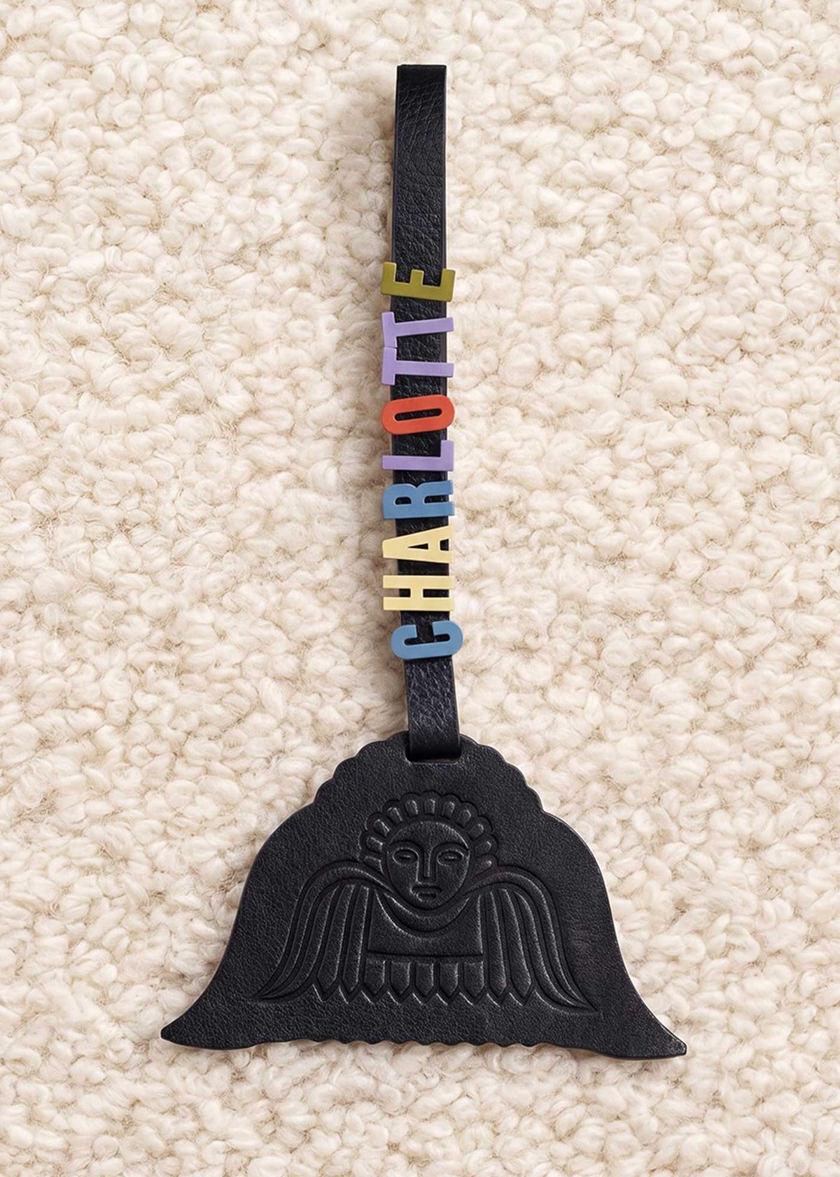 Personalizable guardian angel charm