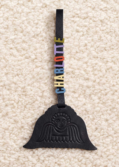 Personalizable guardian angel charm