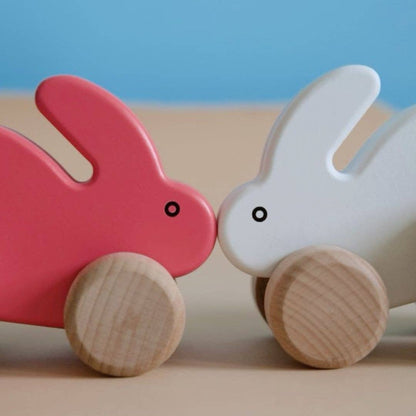 Wooden Small Rabbit (Jumping)