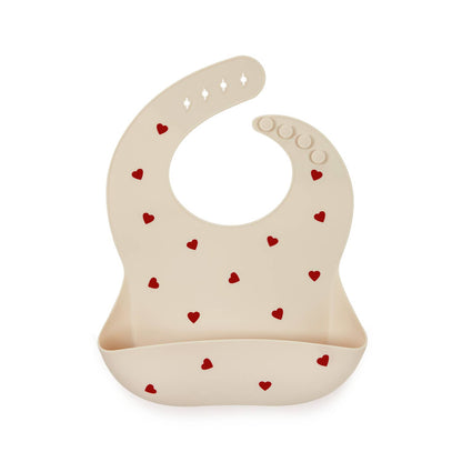 Shayan Amore Silicone Bib (Ivory)