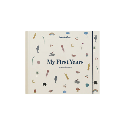 My First Years – cream album – baby journal