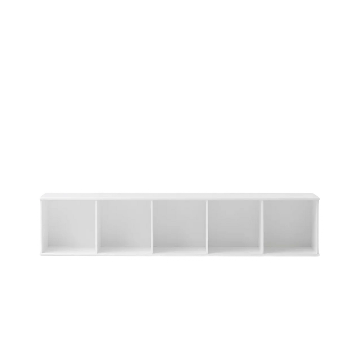 Wood shelving unit 5x1 w. support