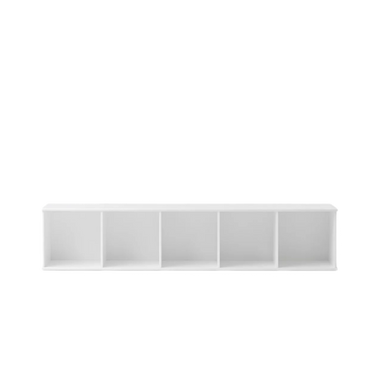 Wood shelving unit 5x1 w. support