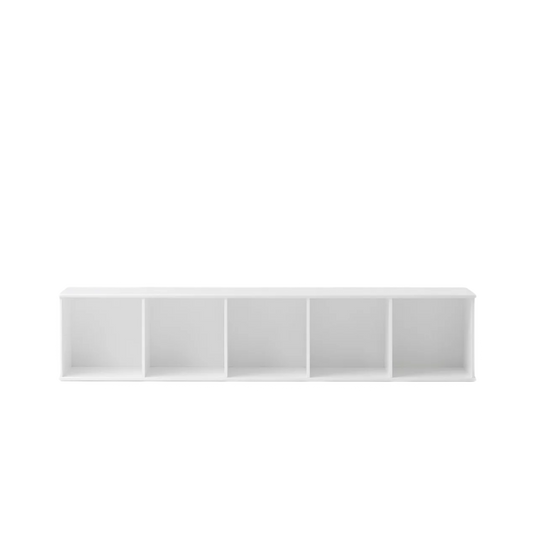 Wood shelving unit 5x1 w. support