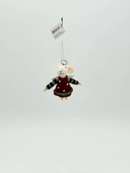 Felt Figurine Christmas Mousse Angel Ornament