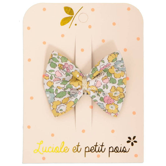 Liberty Betsy ann lemon bow tie