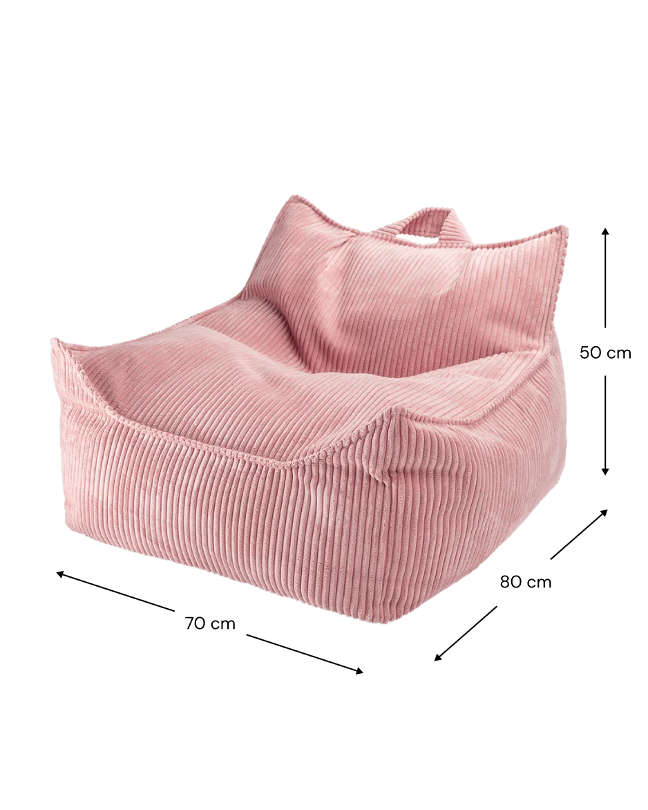 Pink Mousse Beanbag Chair