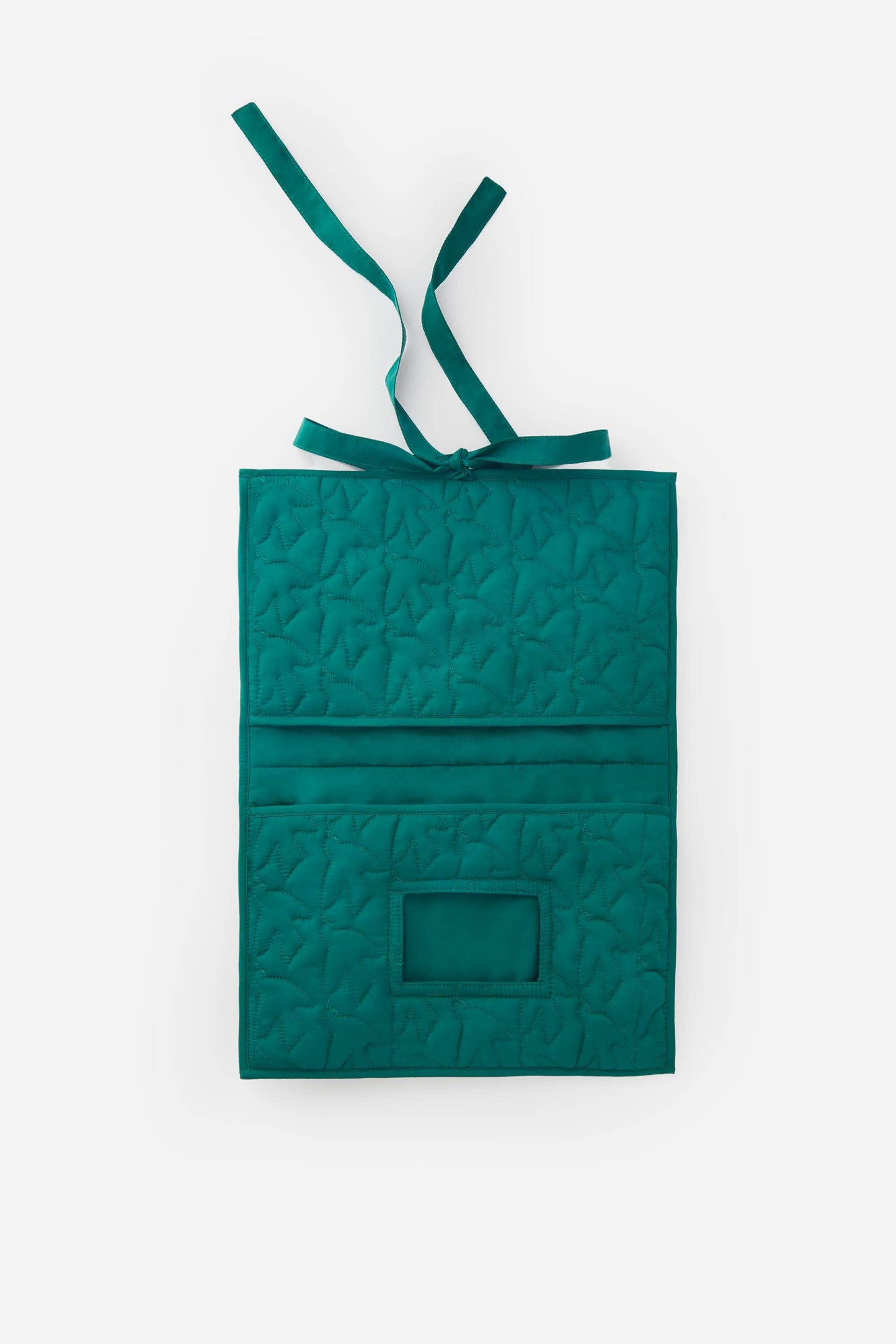 Quilted Nylon Diaper and Wipes Pouch Birds