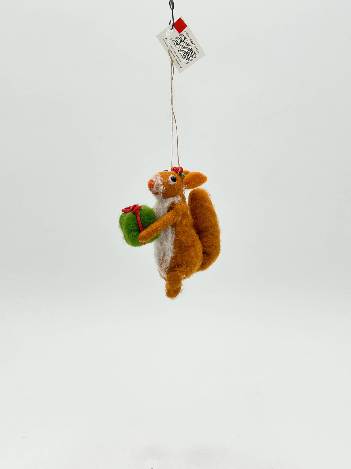 Felt Figurine Hanging Christmas Tree Decoration Squirrel